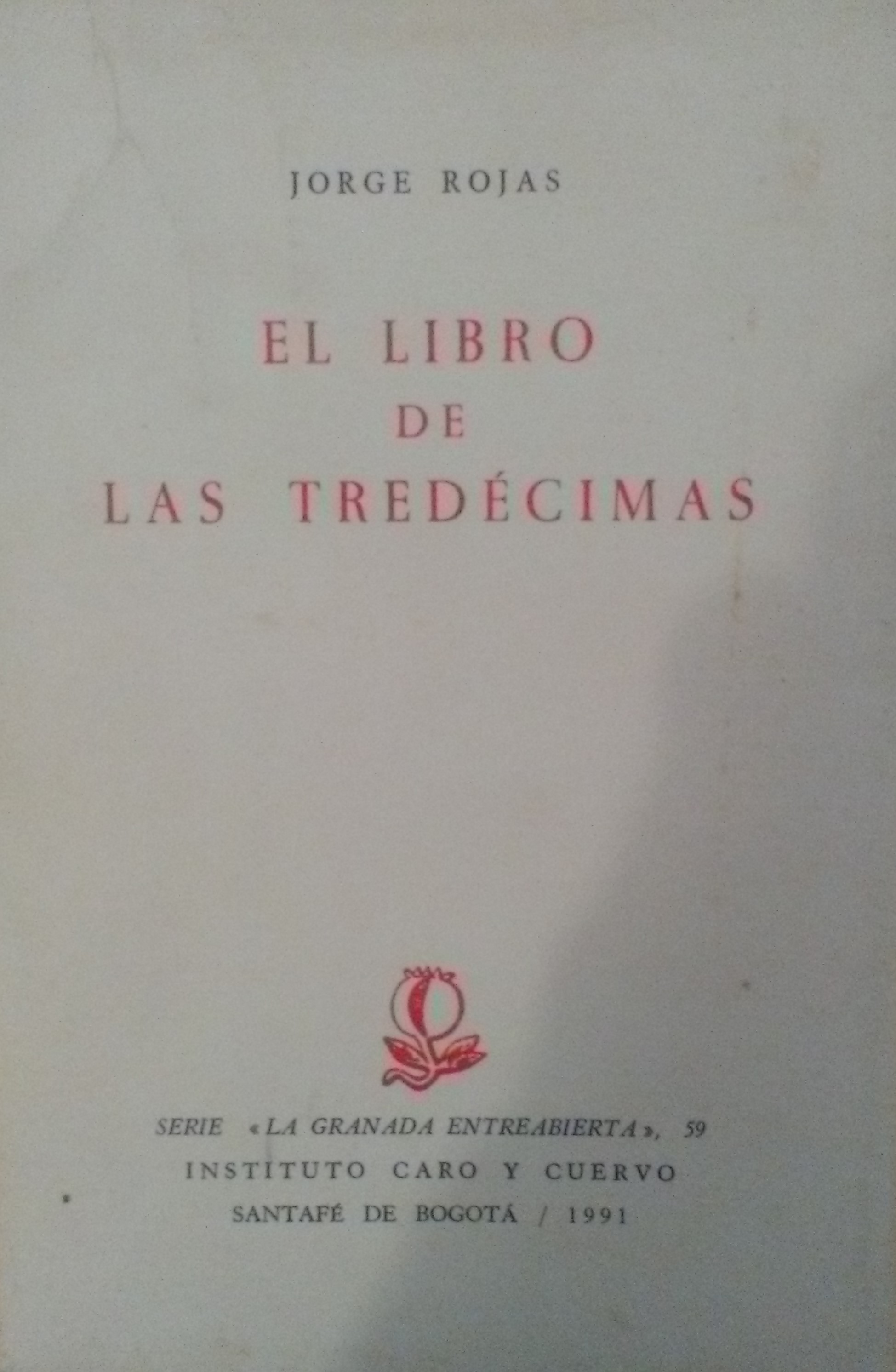 El libro de las tredécimas